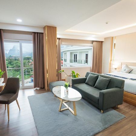 S Vangvieng Boutique Hotel ヴァンヴィエン エクステリア 写真