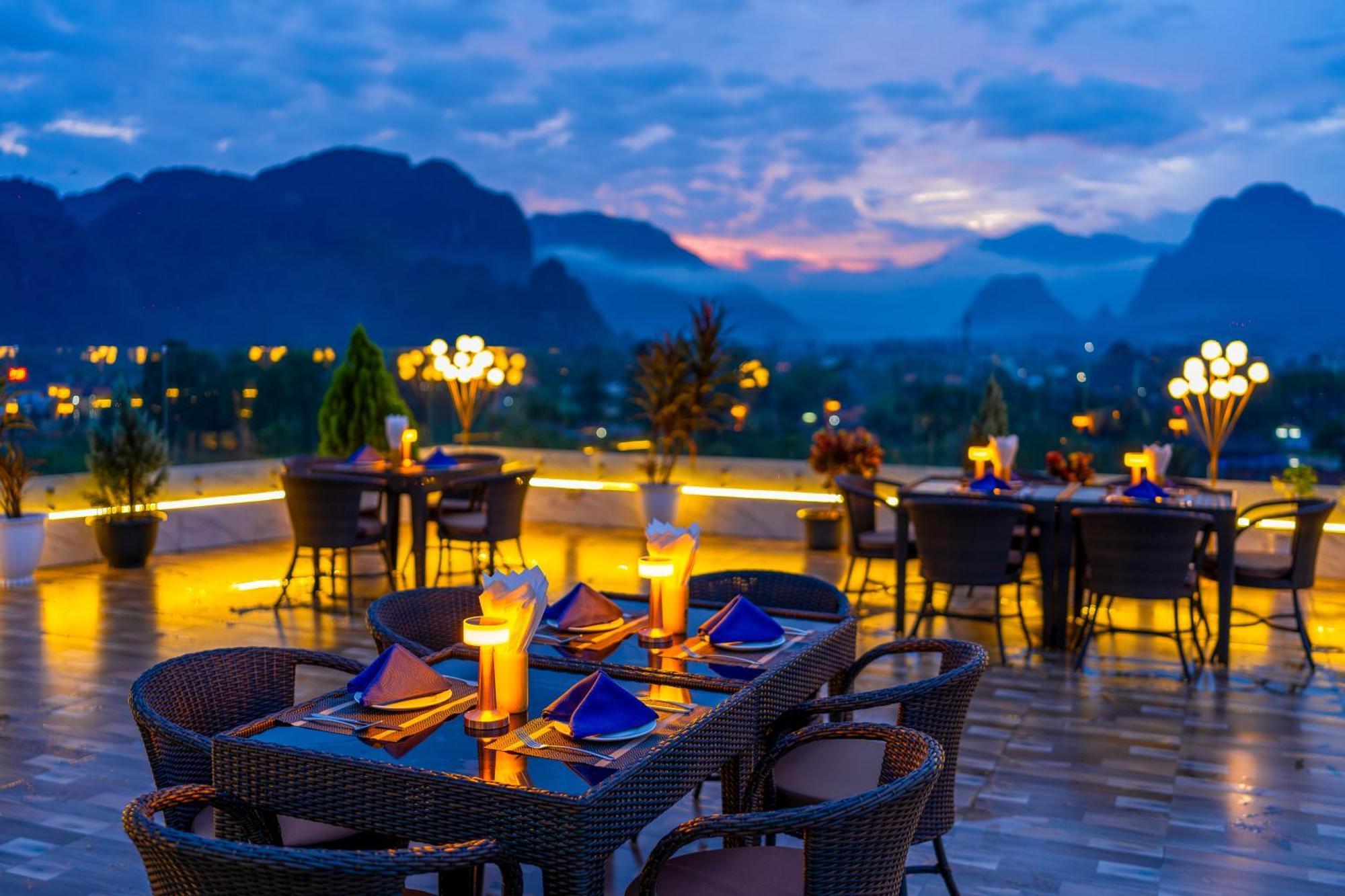 S Vangvieng Boutique Hotel ヴァンヴィエン エクステリア 写真