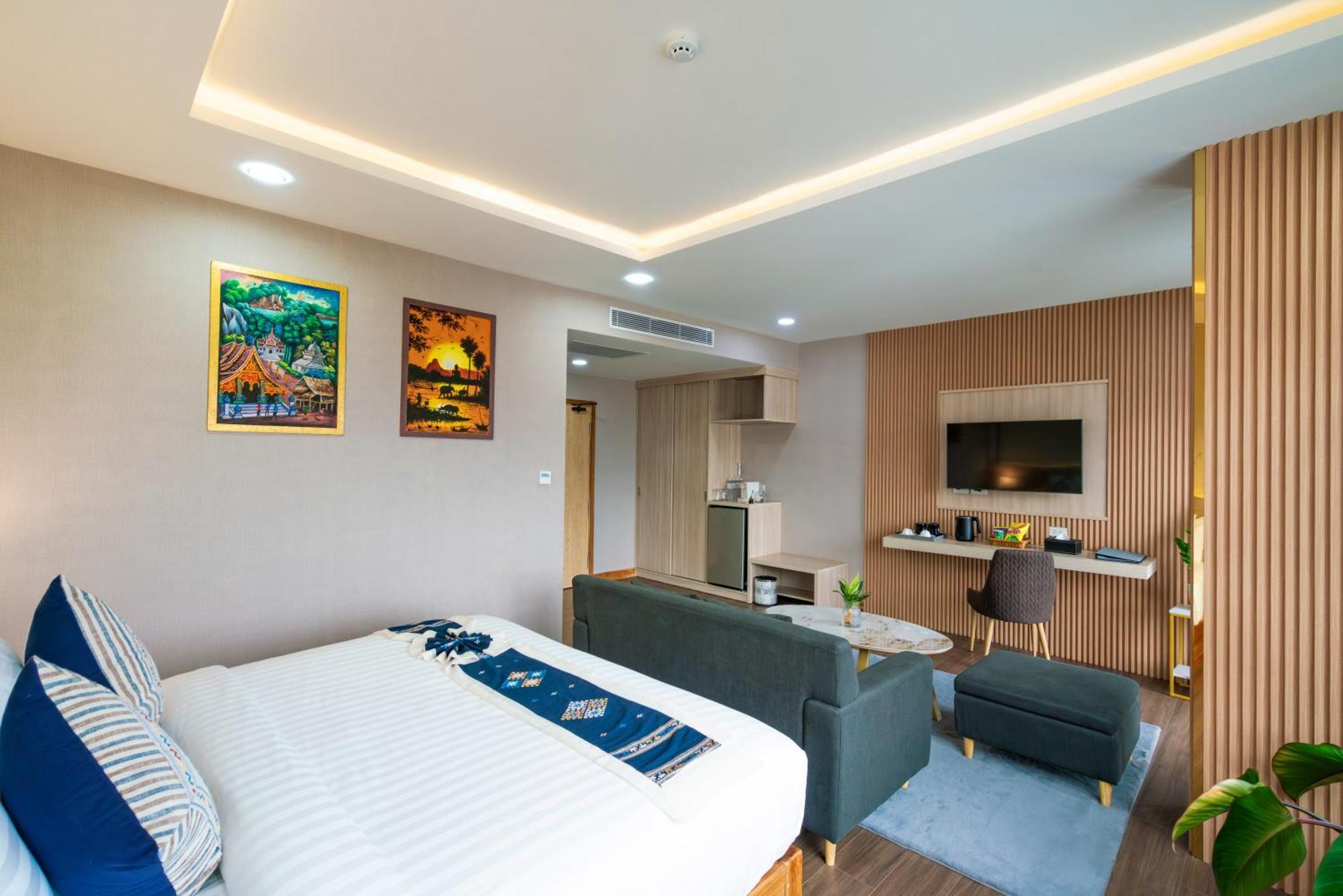 S Vangvieng Boutique Hotel ヴァンヴィエン エクステリア 写真