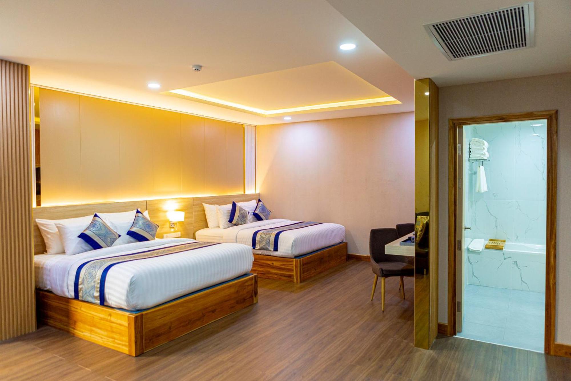 S Vangvieng Boutique Hotel ヴァンヴィエン エクステリア 写真